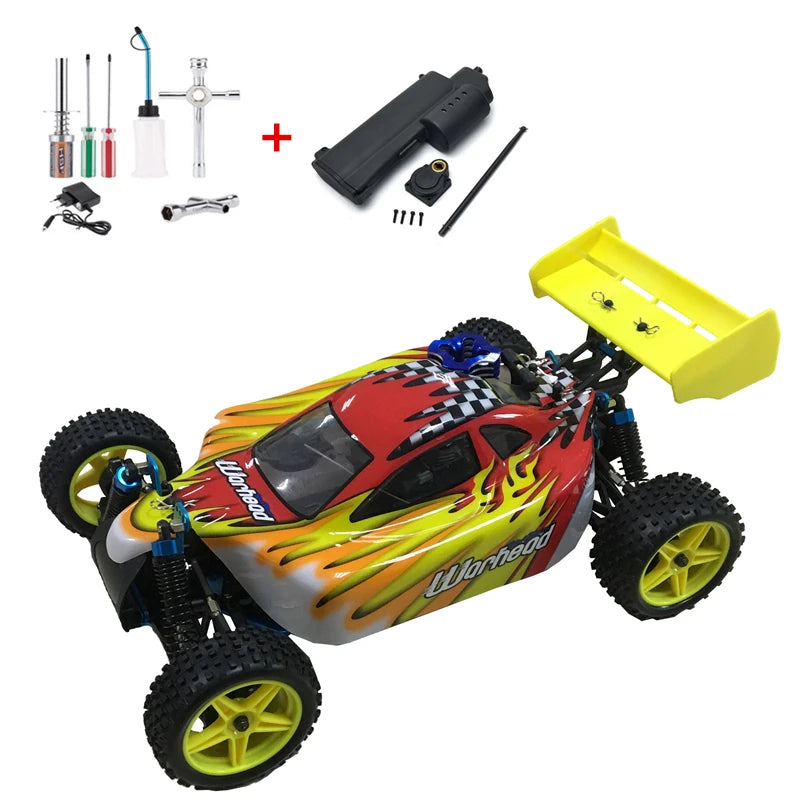 HSP Baja 1/10th Scale Nitro Off-Road Buggy (4WD) – Model 94166