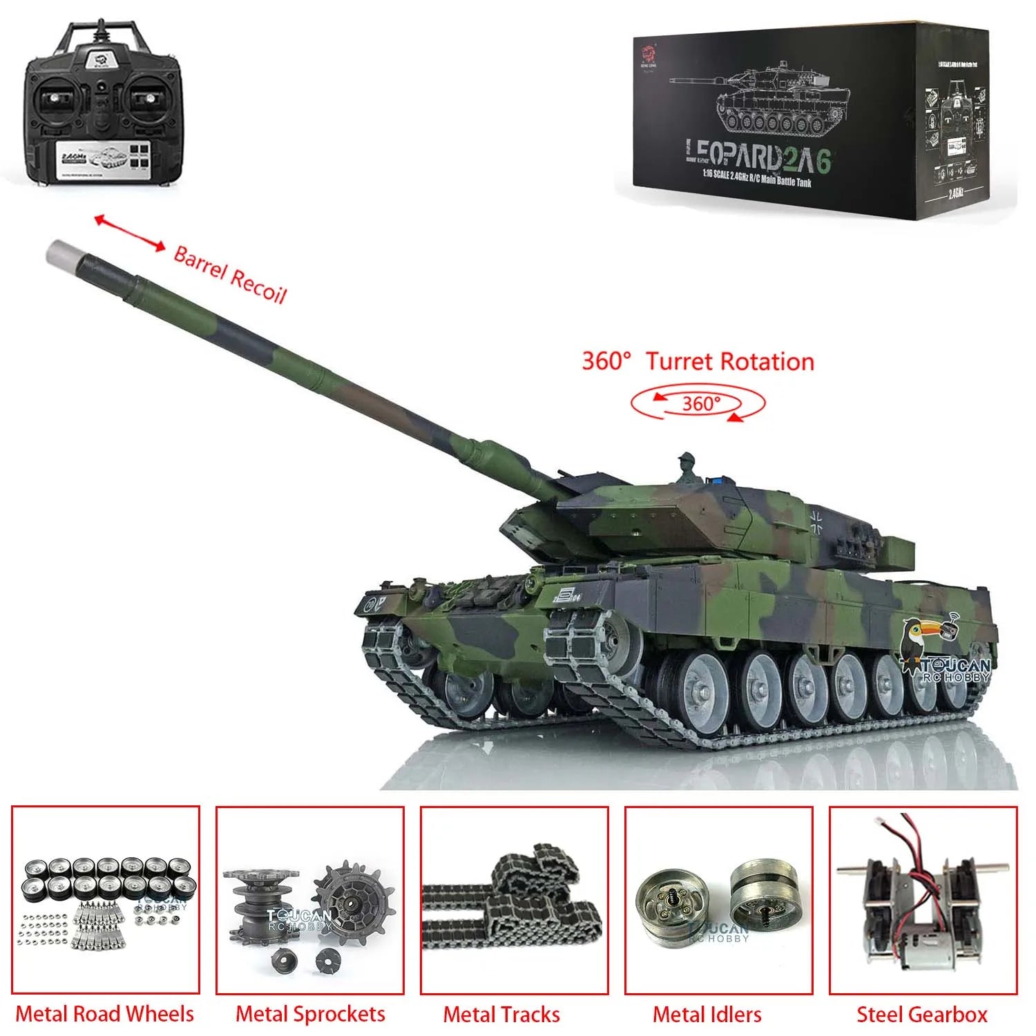 HengLong RC Tank – Advanced Hobby-Grade Model for Enthusiasts