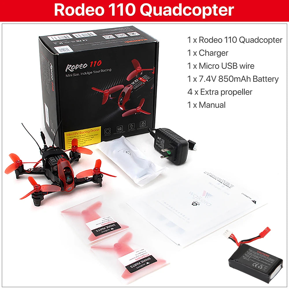 Walkera Rodeo 110 FPV Drone Kit