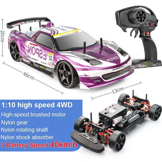 4WD 70KM/H High Speed Drift Car - DnM Toy Box