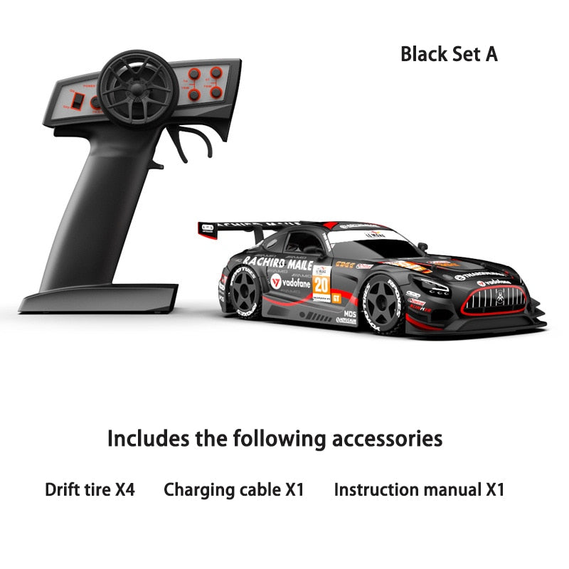 High-Speed 4WD Drift Car - 2.4GHz, 30km/h