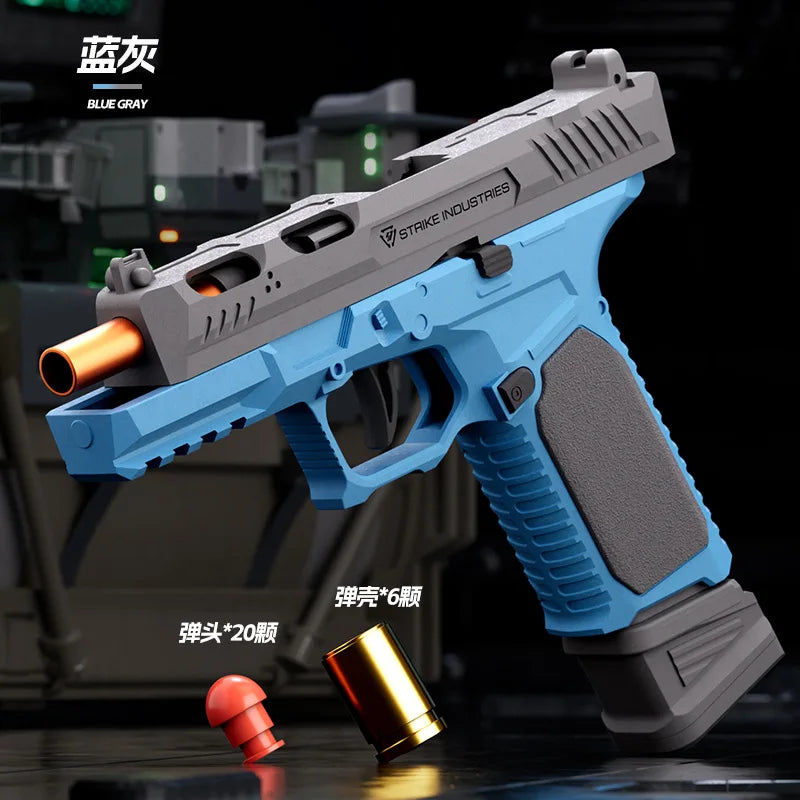 Repeated Shot Ejection Soft Bullet Pistol