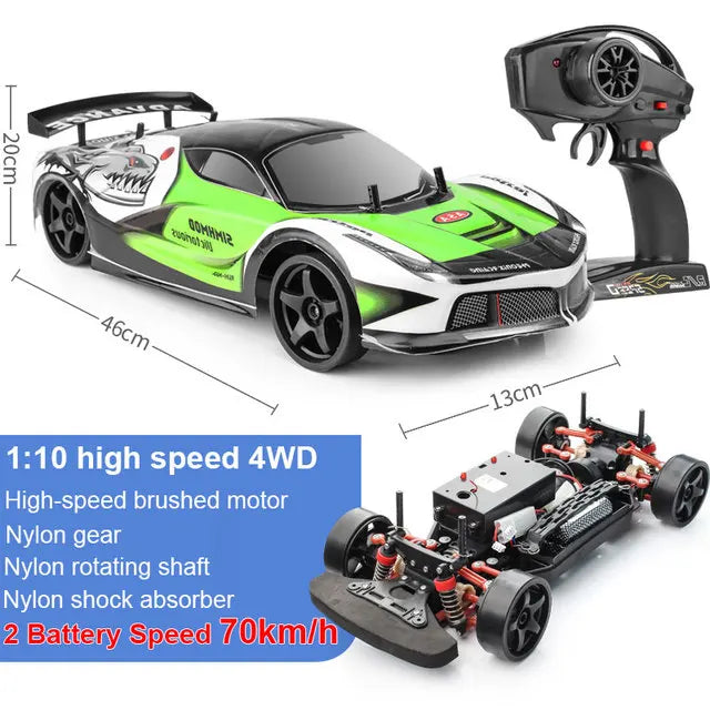 4WD 70KM/H High Speed Drift Car - DnM Toy Box