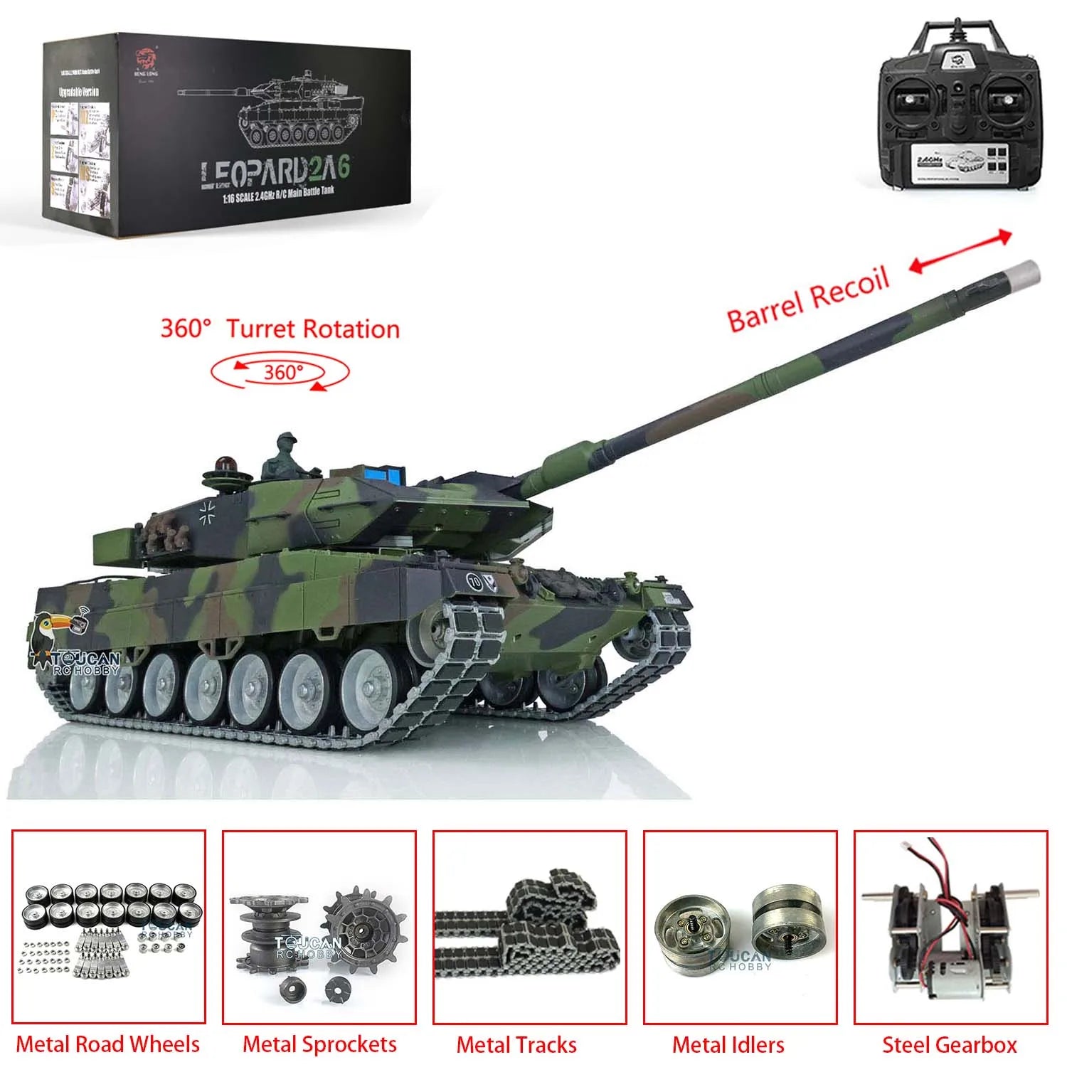HengLong RC Tank – Advanced Hobby-Grade Model for Enthusiasts