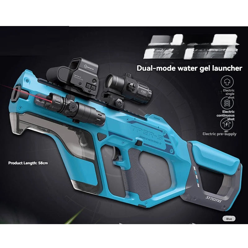 Electric Gel Ball Sniper w/ Tracer - DnM Toy Box