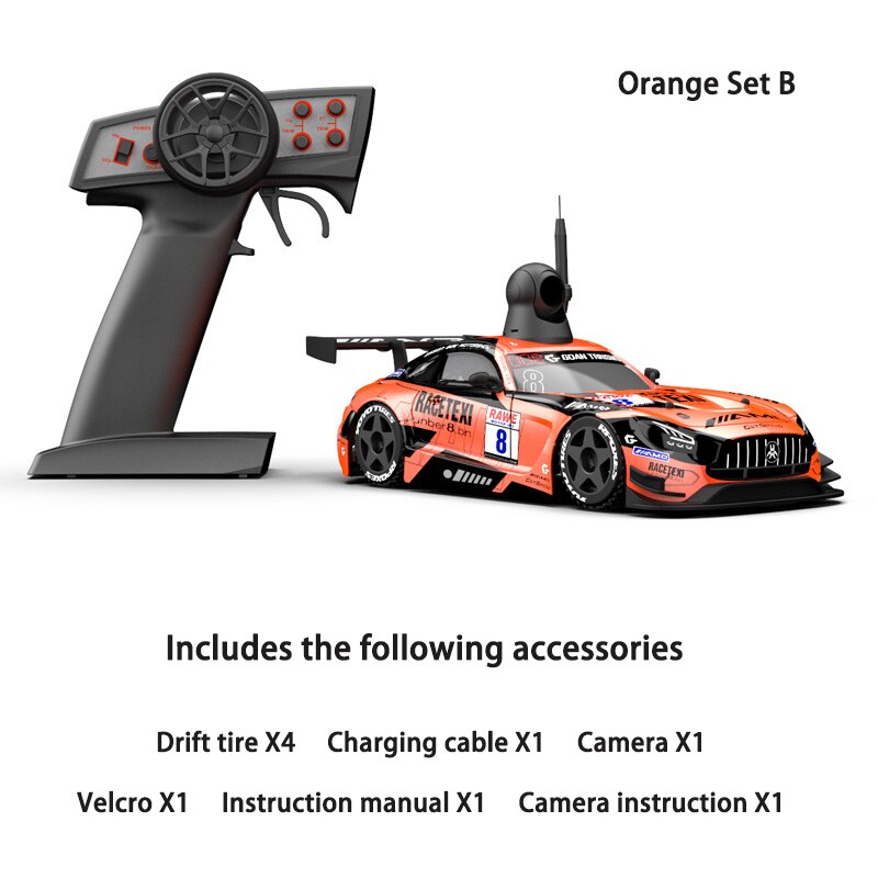 High-Speed 4WD Drift Car - 2.4GHz, 30km/h