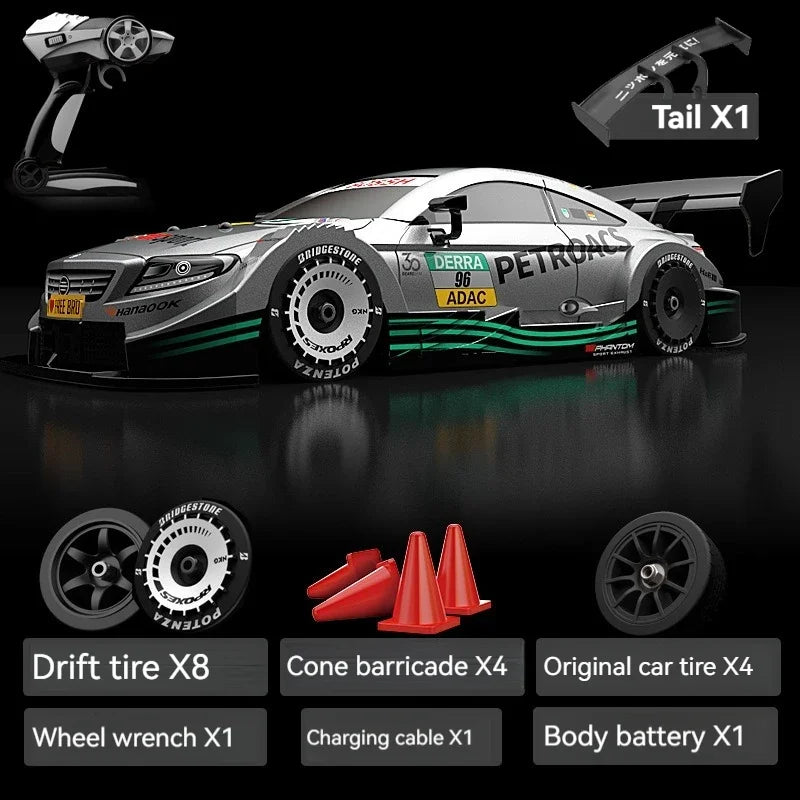 4WD, Dual Motor, Linkage Lights, Professional Rc Drift Car