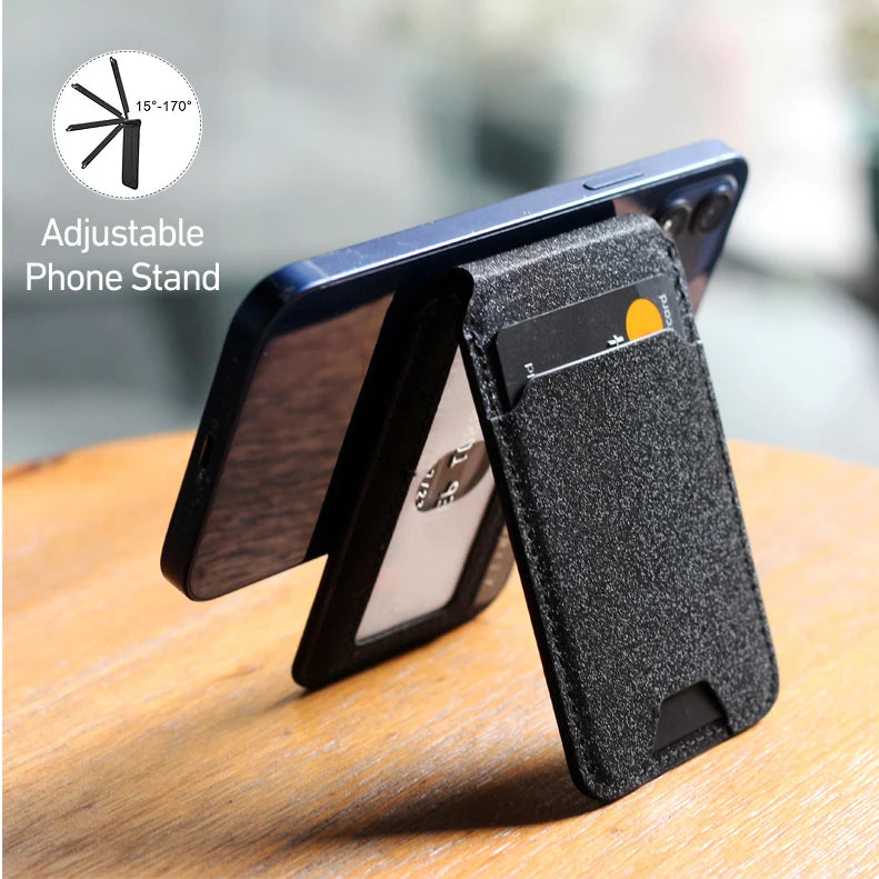 ExtreLife MagSafe Wallet with Apple Find My & Adjustable Stand