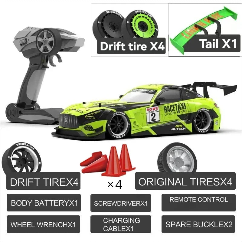 4WD, Dual Motor, Linkage Lights, Professional Rc Drift Car