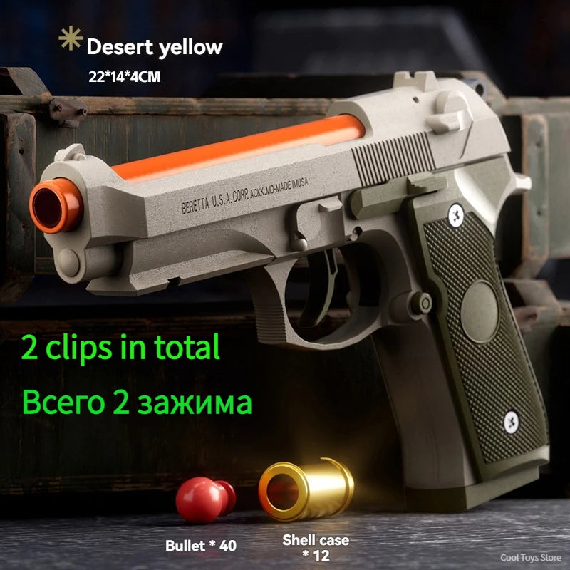Manual Shell Throwing Pistol - DnM Toy Box