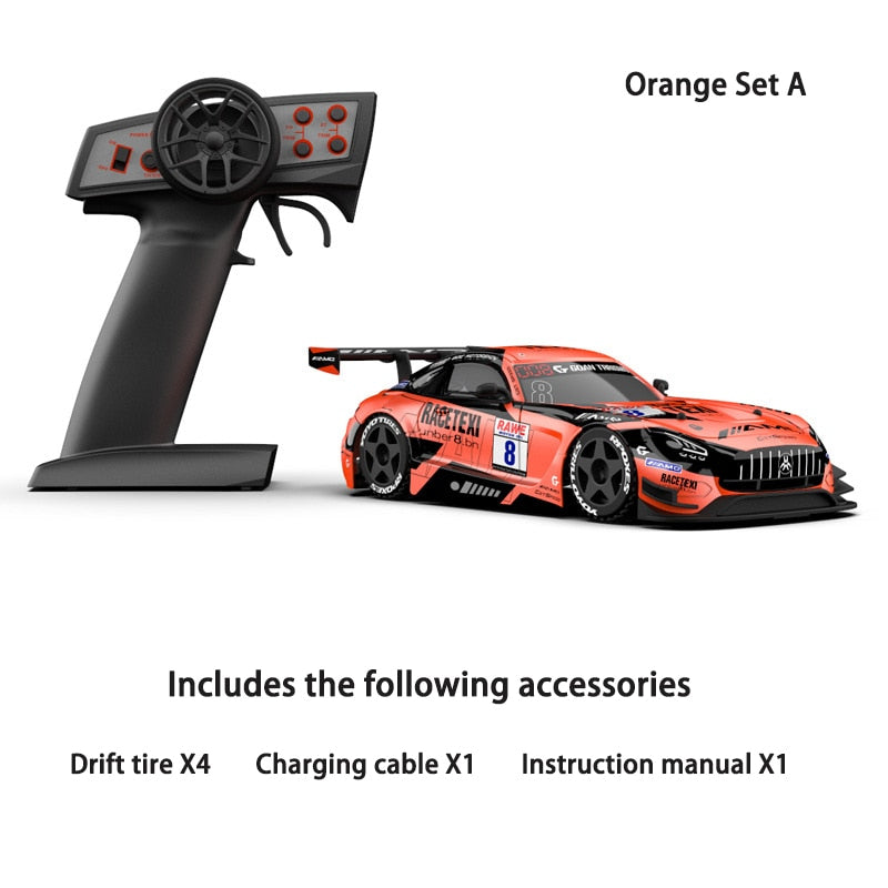 High-Speed 4WD Drift Car - 2.4GHz, 30km/h