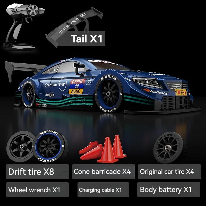 4WD, Dual Motor, Linkage Lights, Professional Rc Drift Car