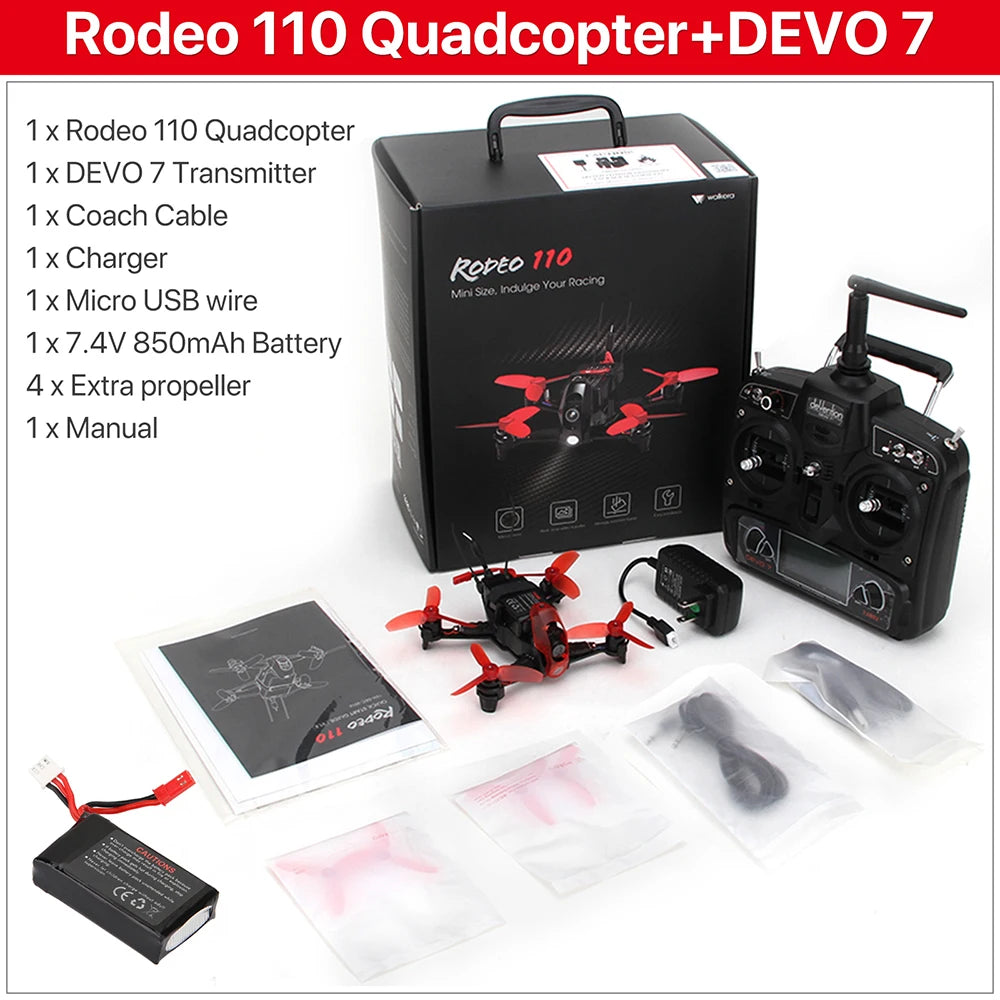 Walkera Rodeo 110 FPV Drone Kit