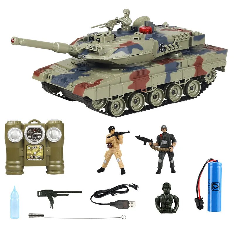 RC Tank with Smoke & Firing Action