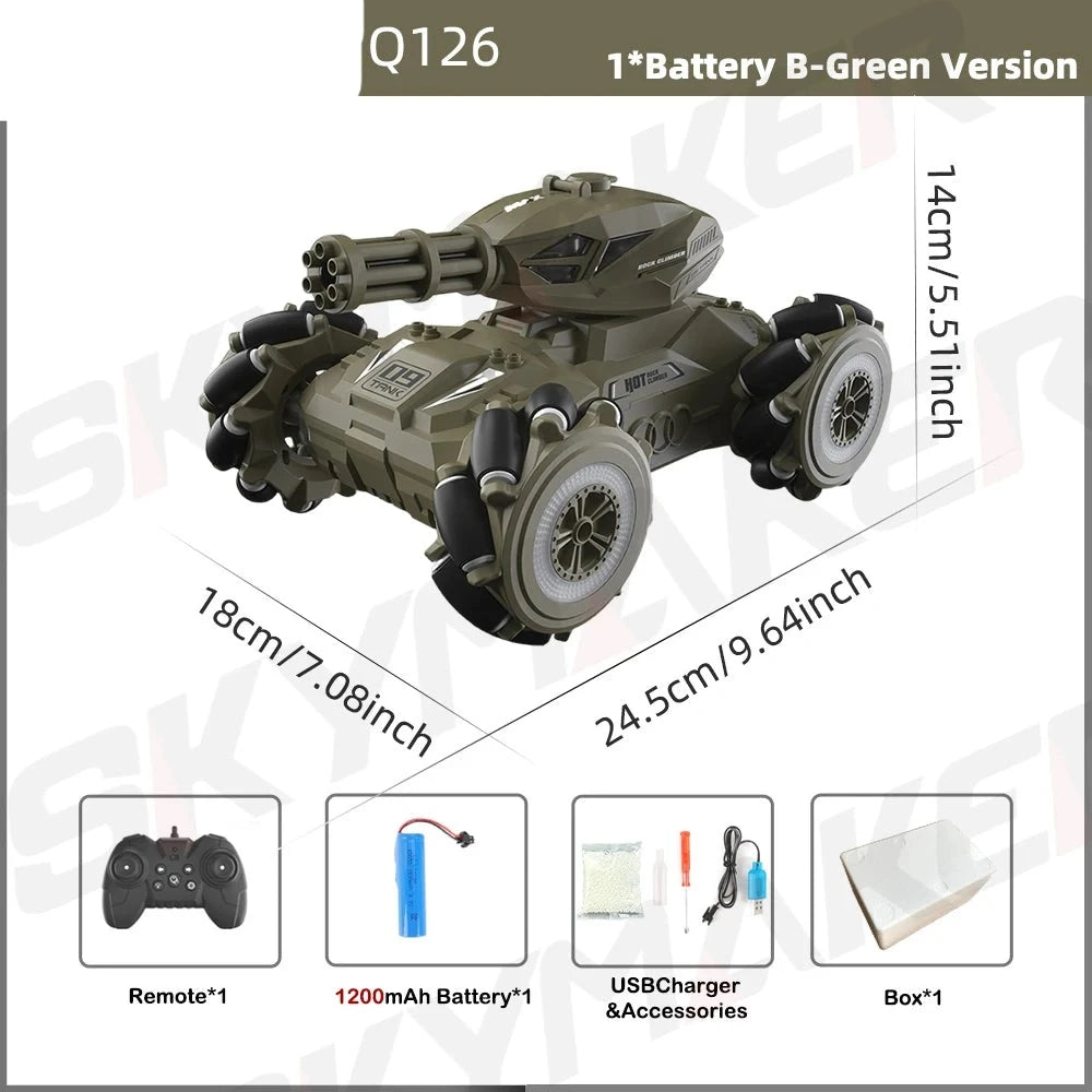 Q126 Water Bomb RC Tank