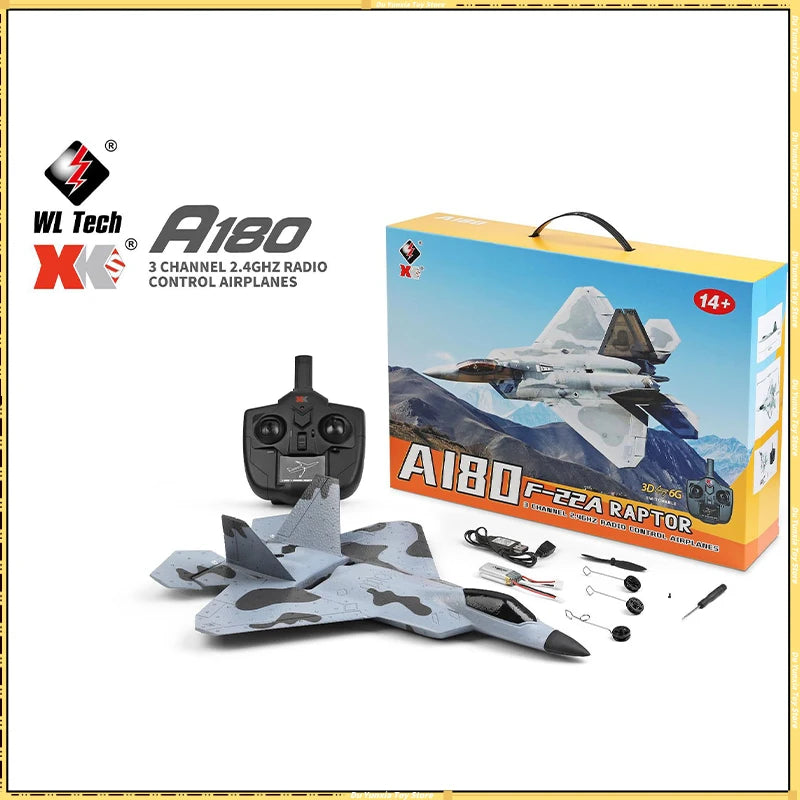 Compact Brushless RC Aircraft with 3D6G System