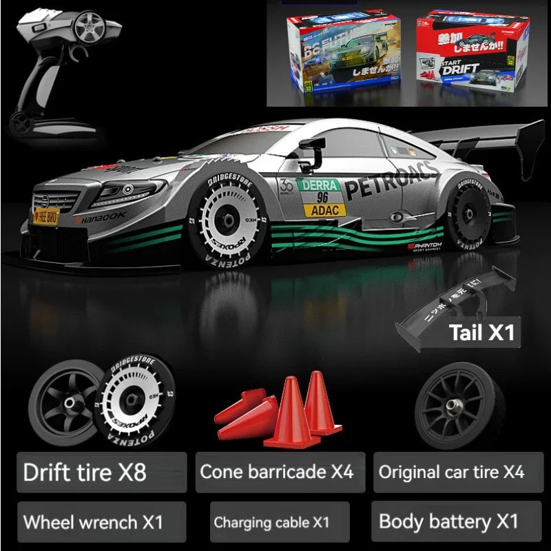 4WD, Dual Motor, Linkage Lights, Professional Rc Drift Car