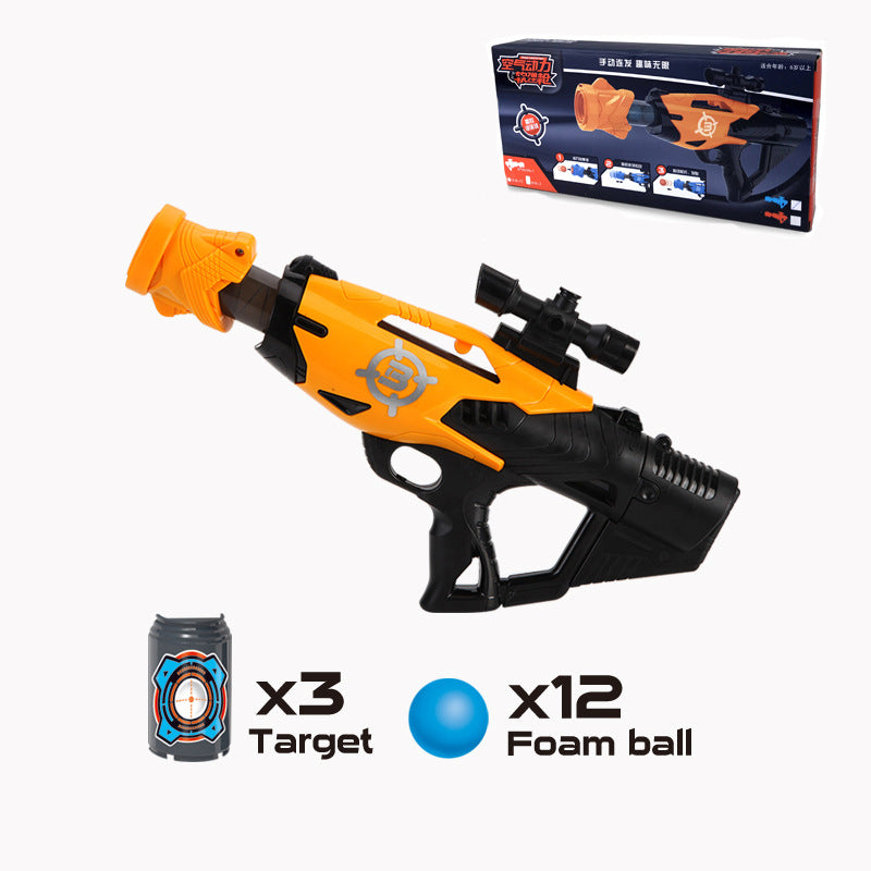 Vibrato Aerodynamic Soft Bullet Gun Toy - DnM Toy Box