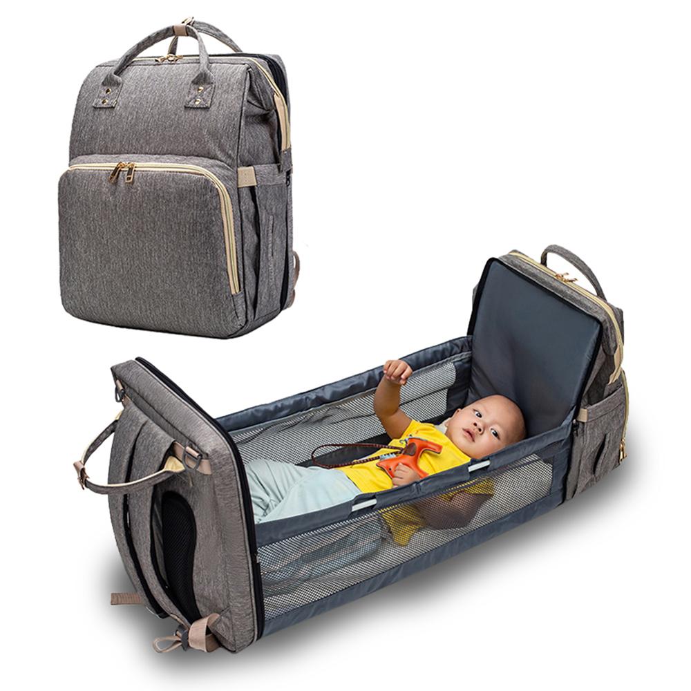 Multi-purpose Travel Storage Baby Bed Backpack - DnM Toy Box