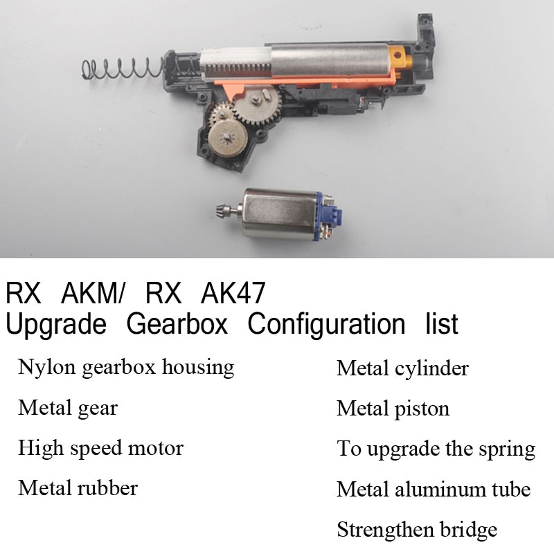 Customized  Enhanced Gearbox Enhanced Fps For M4a1 Scar M4 Hk416 Vector Mp7
