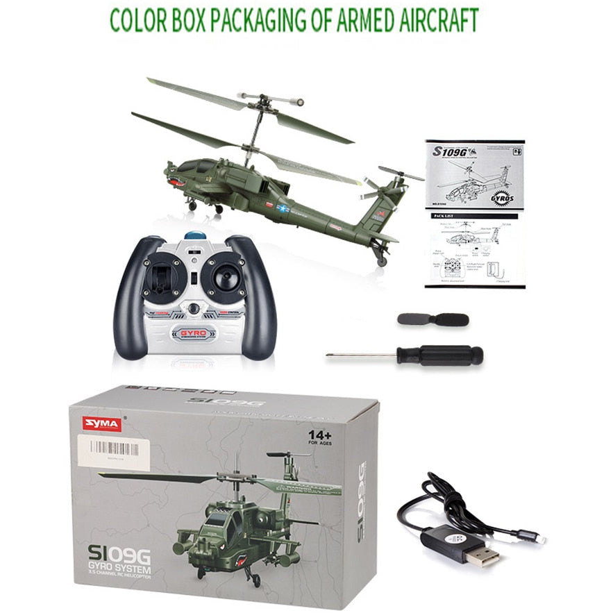 S111G/S109G RC Military Helicopter