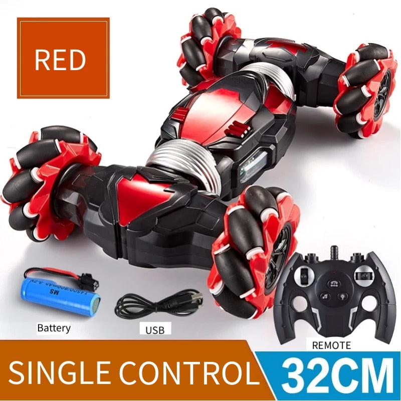 2.4G RC Car: Gesture Control, Lights, Music, Stunts"