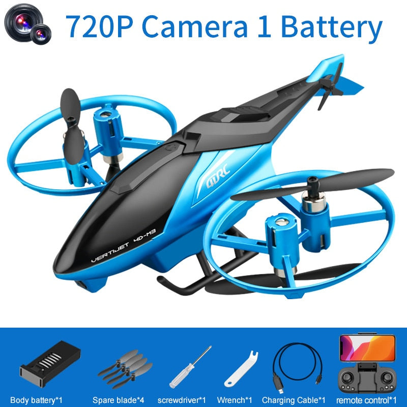 HD Wide-Angle Helicopter - Unleash Your Aerial Photography Skills