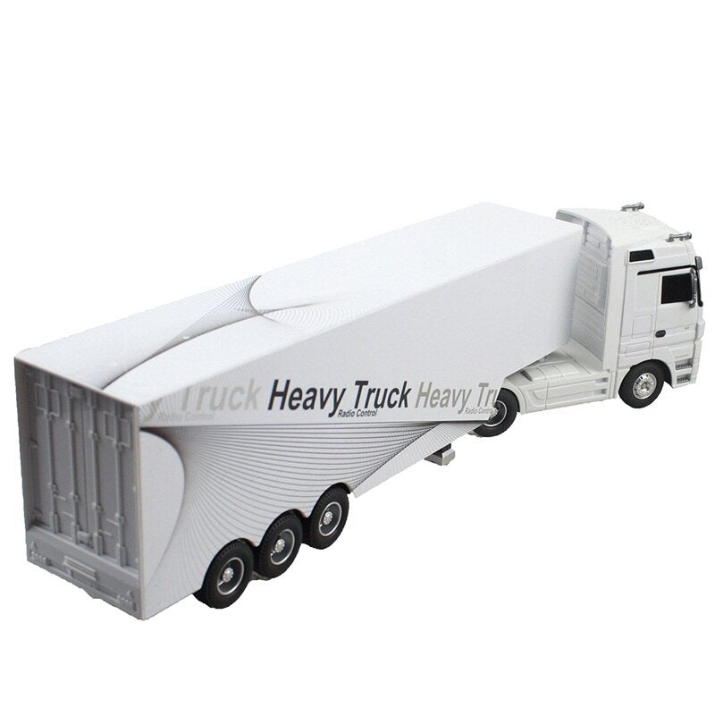 Rechargeable 10 Wheel Radio Control Container  Hobby Truck