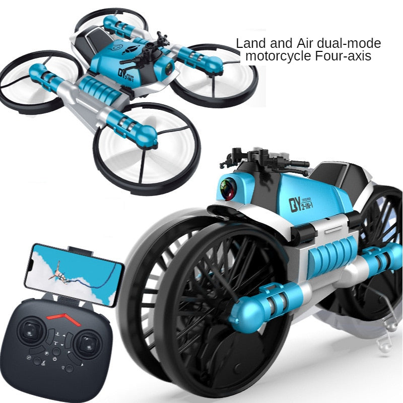 Deformable Motorcycle Drone: Transform Your Flight Adventure