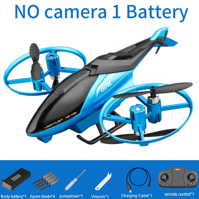 HD Wide-Angle Helicopter - Unleash Your Aerial Photography Skills