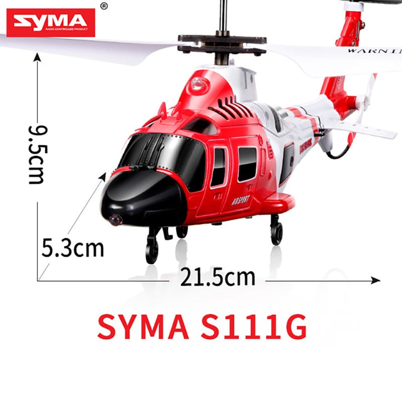 S111G/S109G Simulation Alloy Armed Anti-Fall RC Military Helicopter - DnM Toy Box