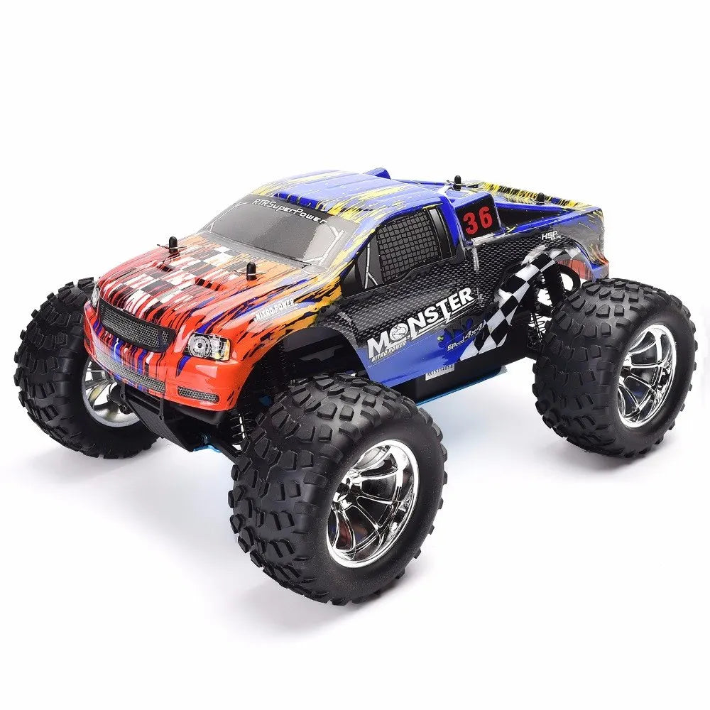 HSPTwo Speed Off Road Monster Truck Nitro Gas Power