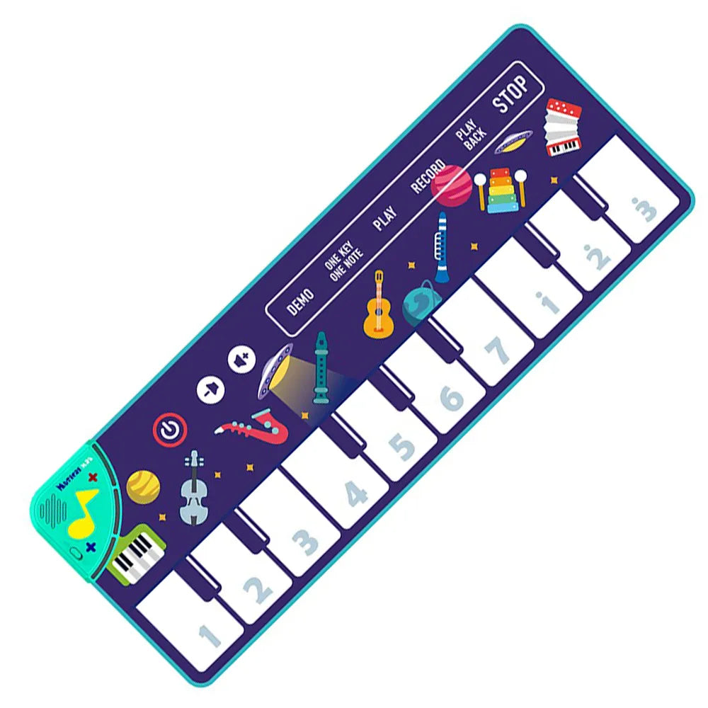 Musical Piano Mat for Kids with 8 Animal Sounds