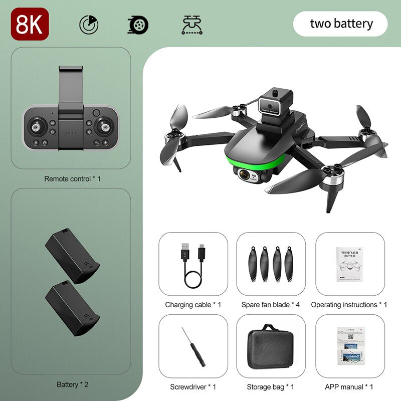 Professional-grade Lenovo Mini Drone with 4K Camera and Obstacle Avoidance - DnM Toy Box