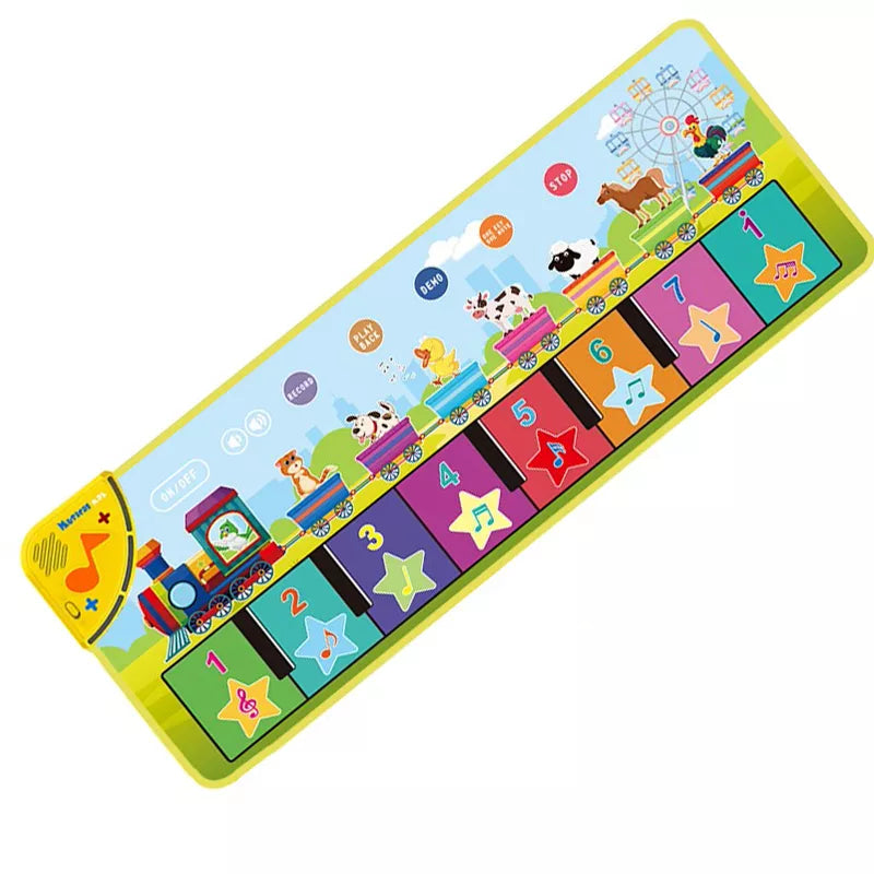 Musical Piano Mat for Kids with 8 Animal Sounds