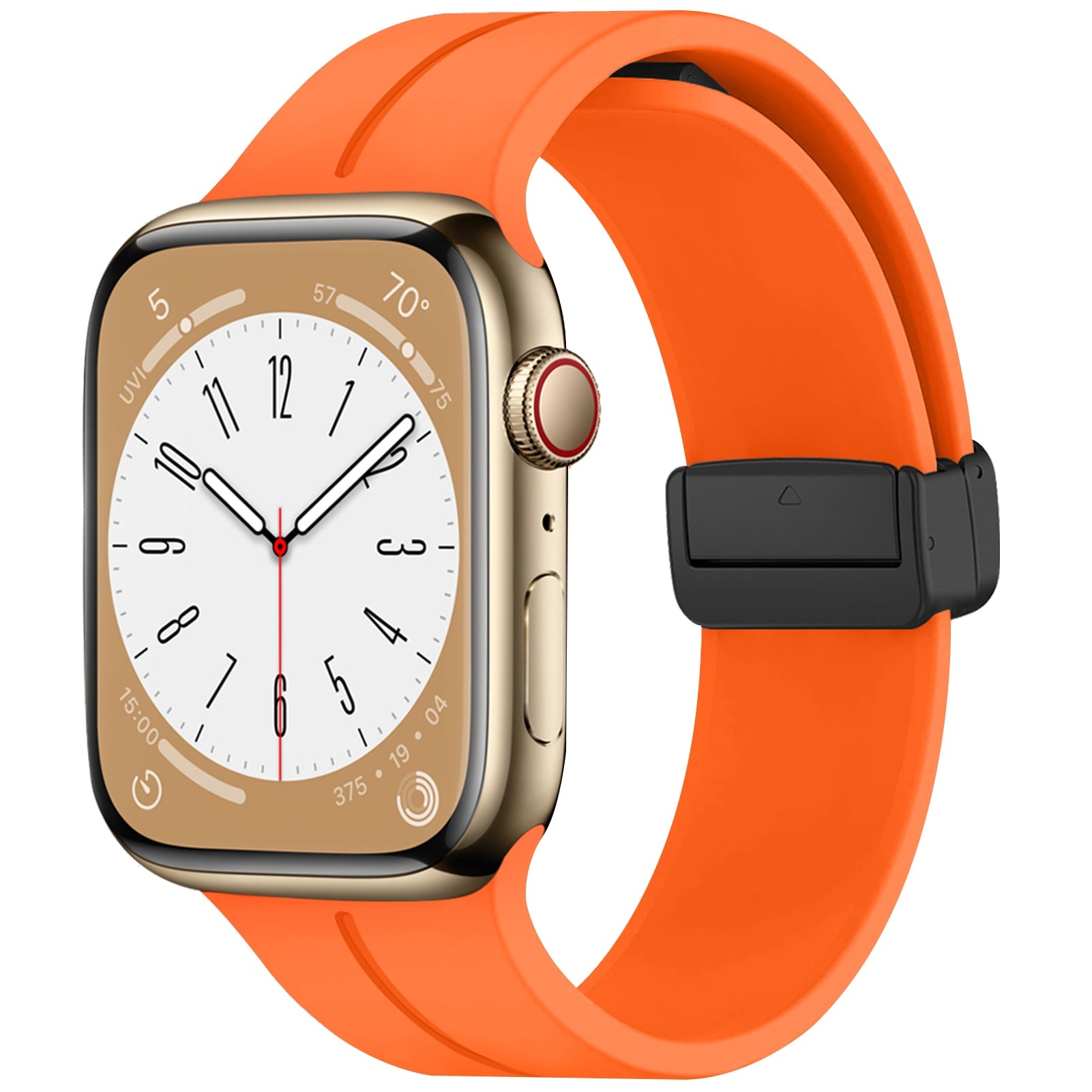 Silicone Magnetic Apple Watch Bracelet