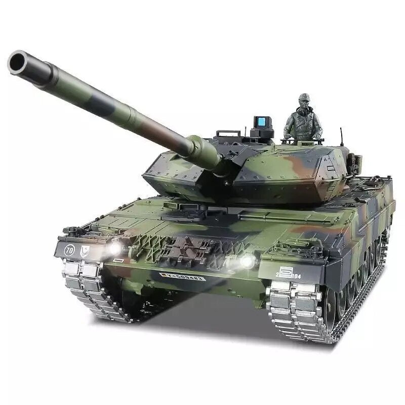 Metal  Germany Leopard2A6 RTR RC Tank