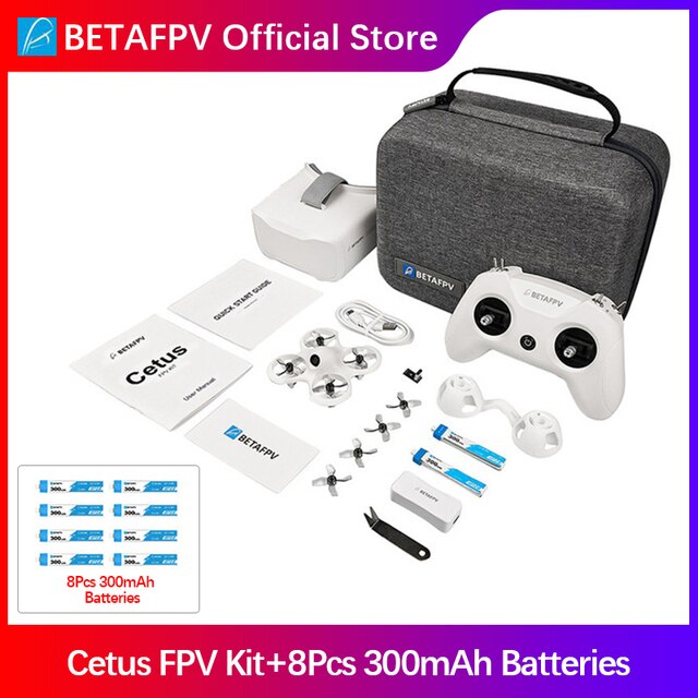BETAFPV Cetus FPV RTF Drone Kit for Brushed Racing Drone from  Player-to-pilot with LiteRadio 2 SE Remote and FPV Goggles Ready to Fly FPV  Drone Kit