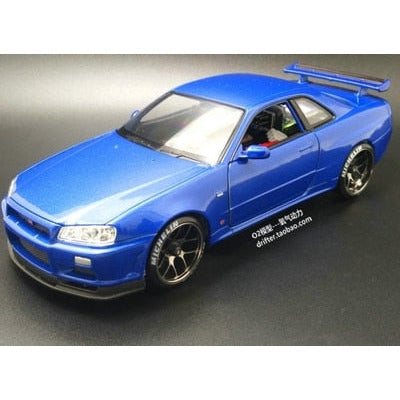 Fast & Furious Rc Nissan Skyline Gtr 1:24