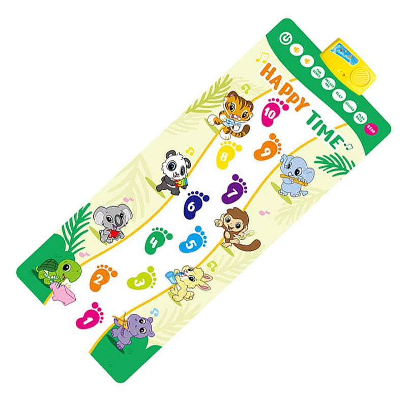 Musical Piano Mat for Kids with 8 Animal Sounds