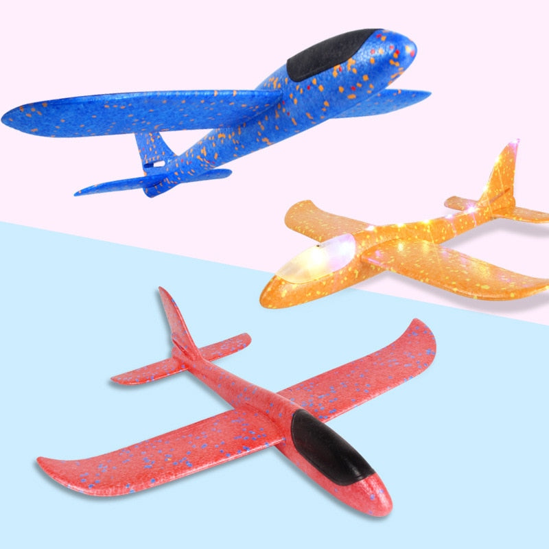 Hand Thrown Flight Glider Airplane - DnM Toy Box