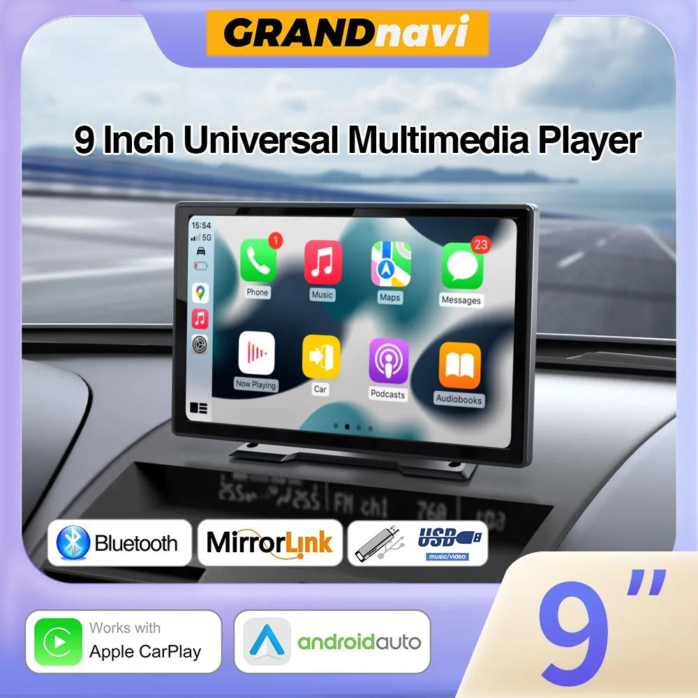 Universal 9 Inch Car Radio Multimedia Video Player