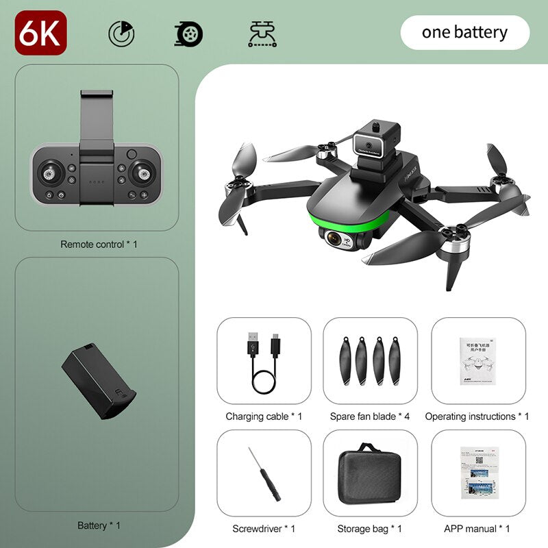 Professional-grade Lenovo Mini Drone with 4K Camera and Obstacle Avoidance - DnM Toy Box