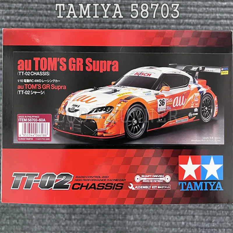 TOM'S GR Supra TT02 58703 4WD RC Crawler