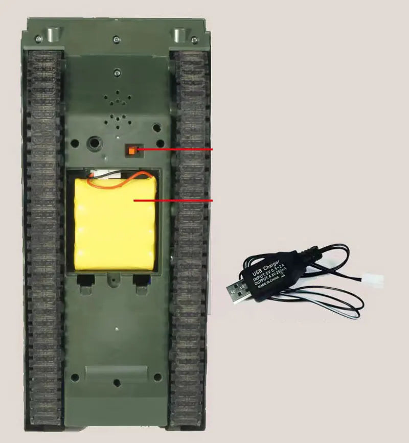 Rc Tank Missile Fire Cannonball With Sound